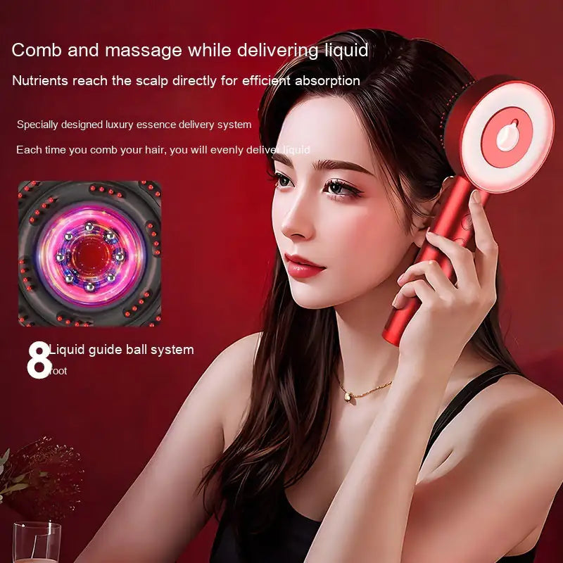 Infrared Scalp Massager Comb