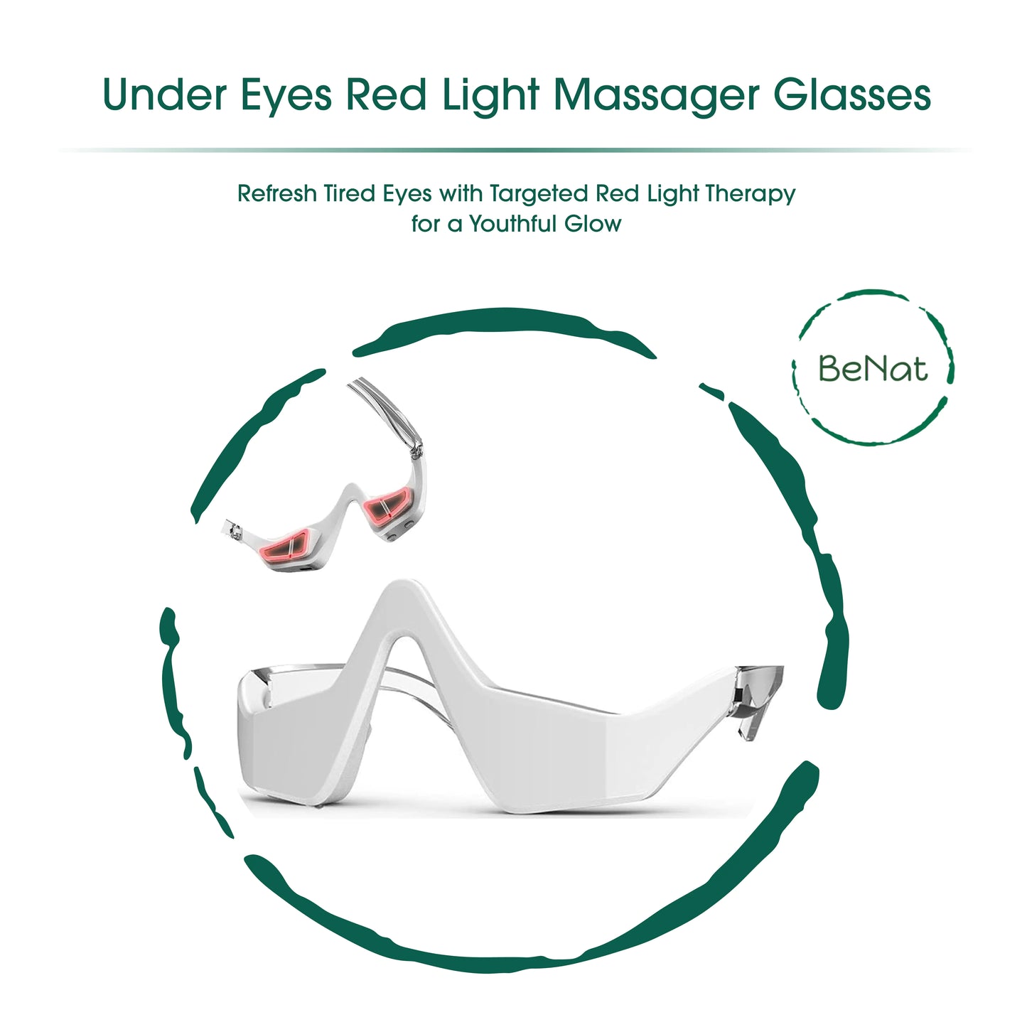 Under-Eye Red Light Massager
