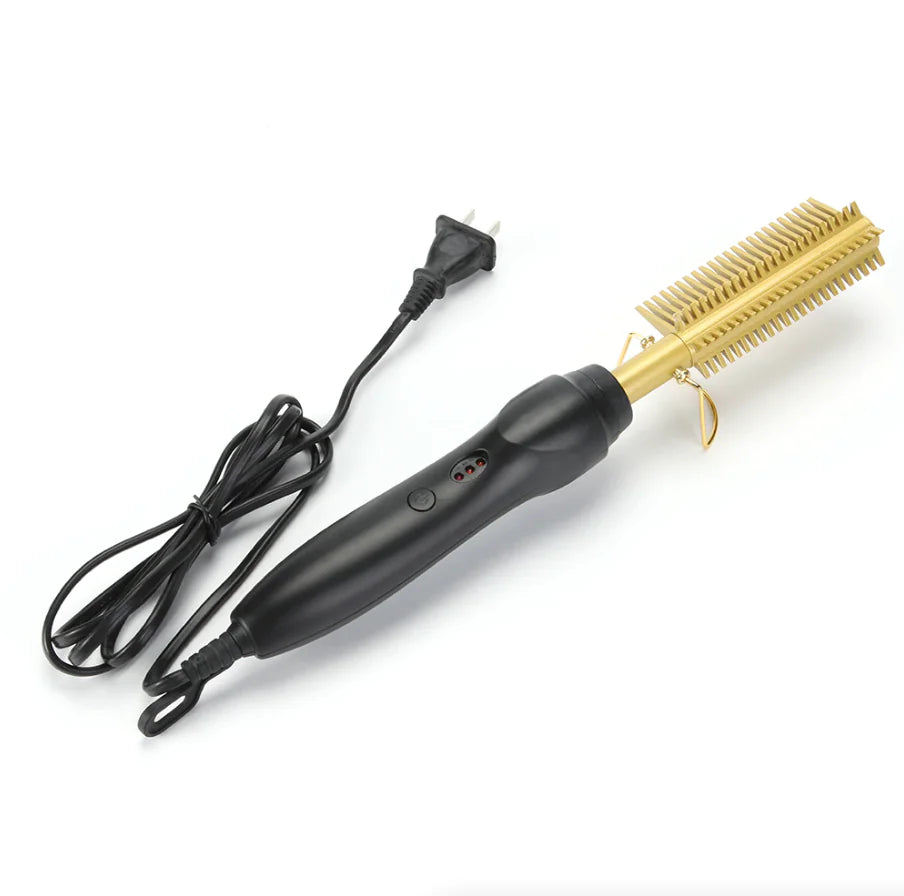 Electric Hair Straightening Comb