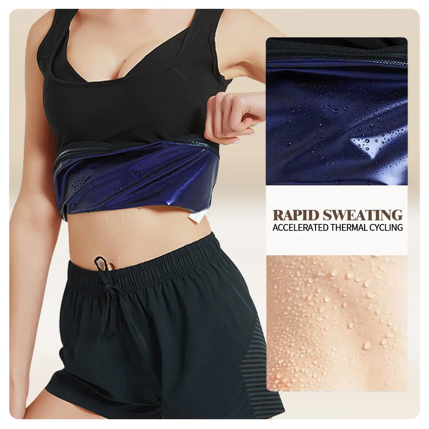 Sweatshirt Shapewear Polyester Comfort
