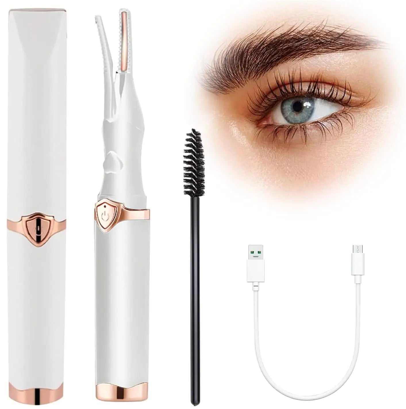 Rechargeable Heated Eyelash Curler