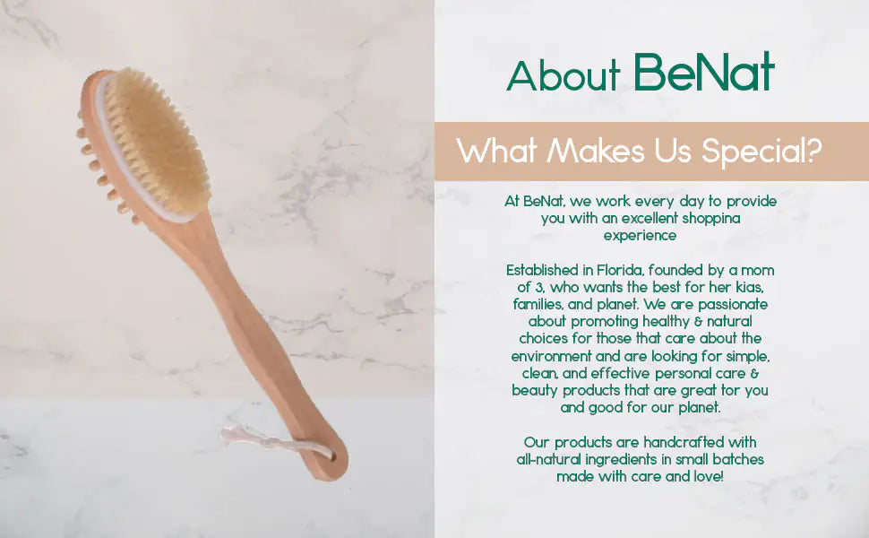 Eco-Friendly Bath and Body Brush
