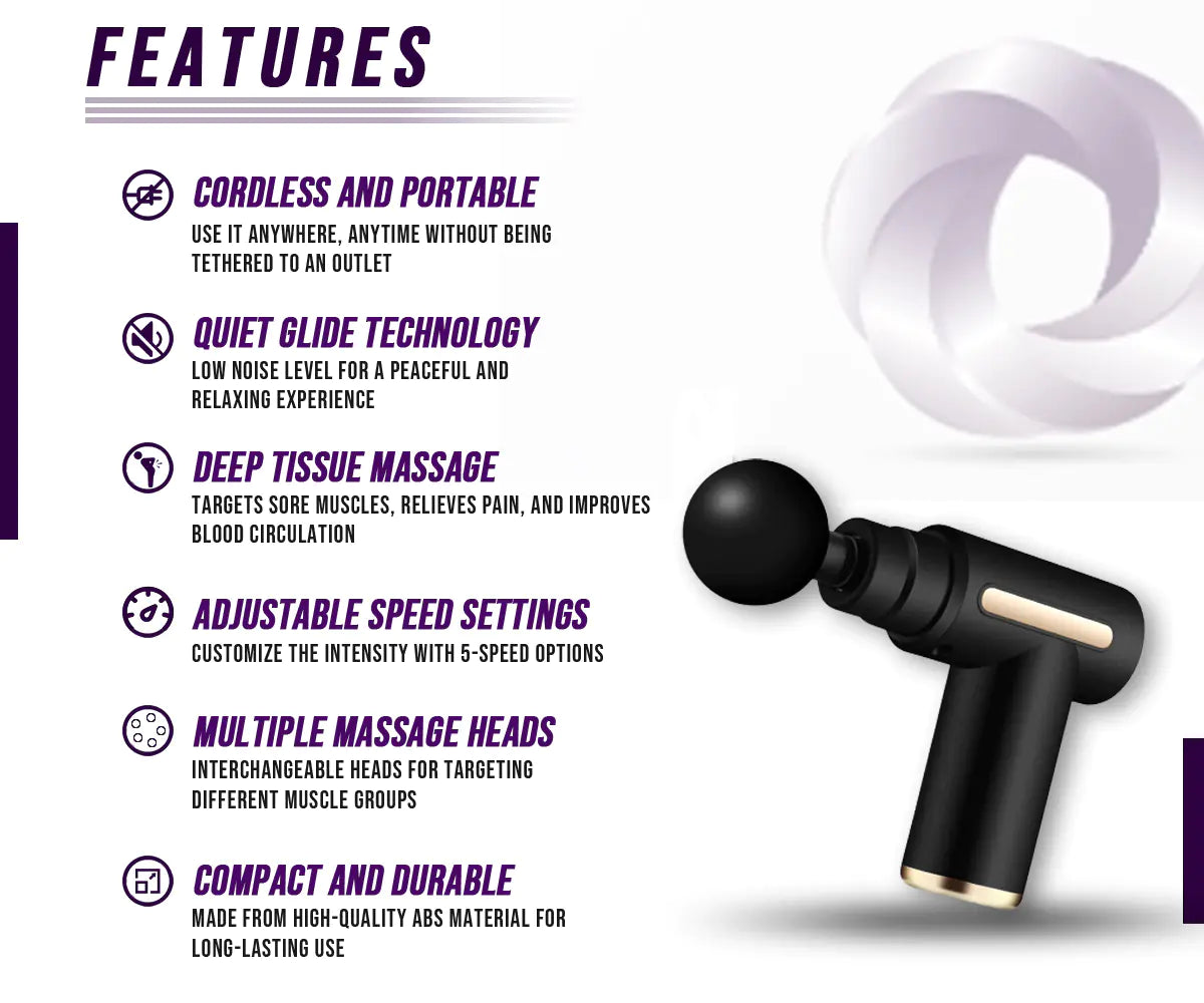 Compact Muscle Massage Gun