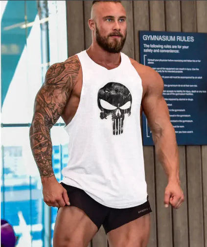 Fitness Running Print Vest