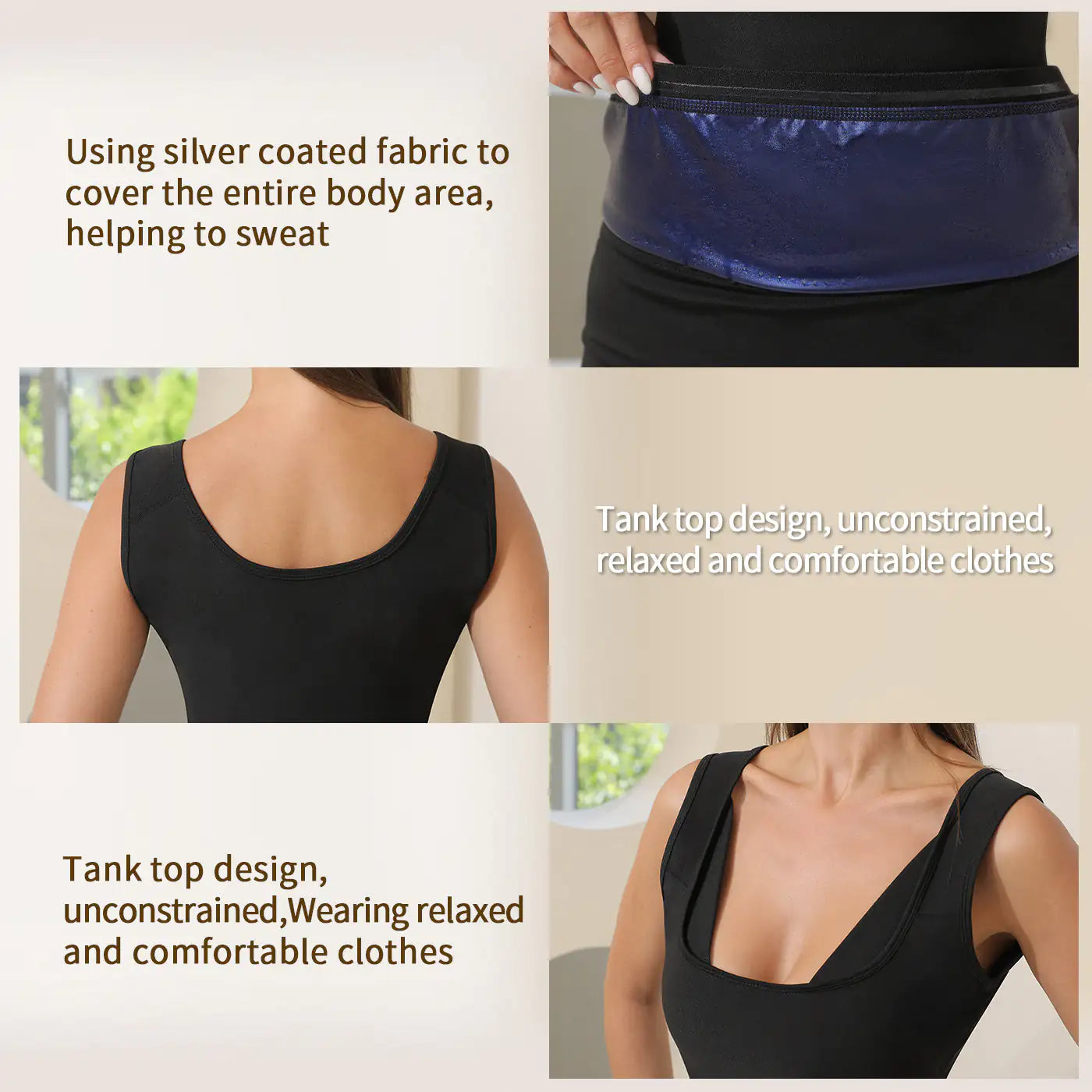 Sweatshirt Shapewear Polyester Comfort