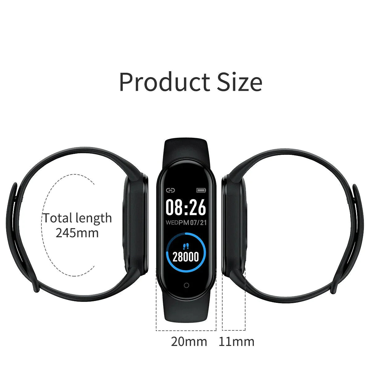 M4 Smart Fitness Tracker