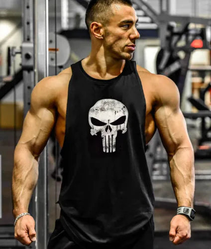 Fitness Running Print Vest