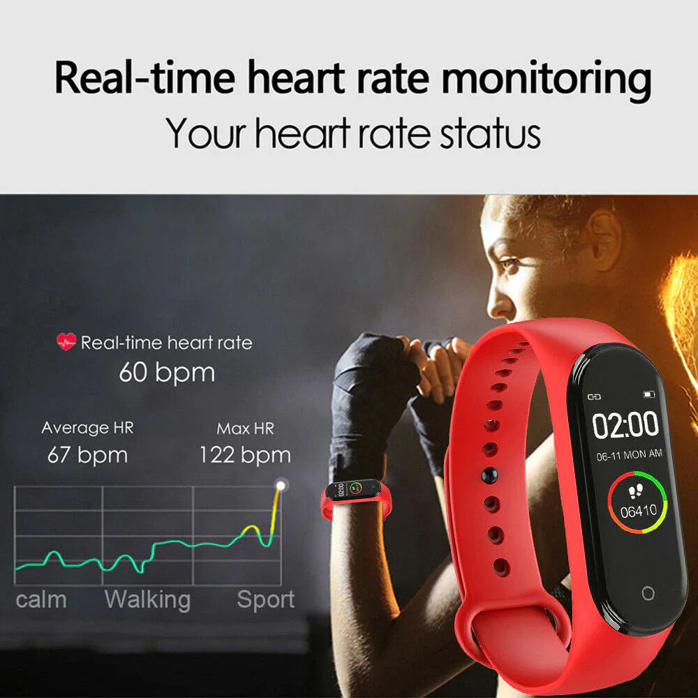 M4 Smart Fitness Tracker