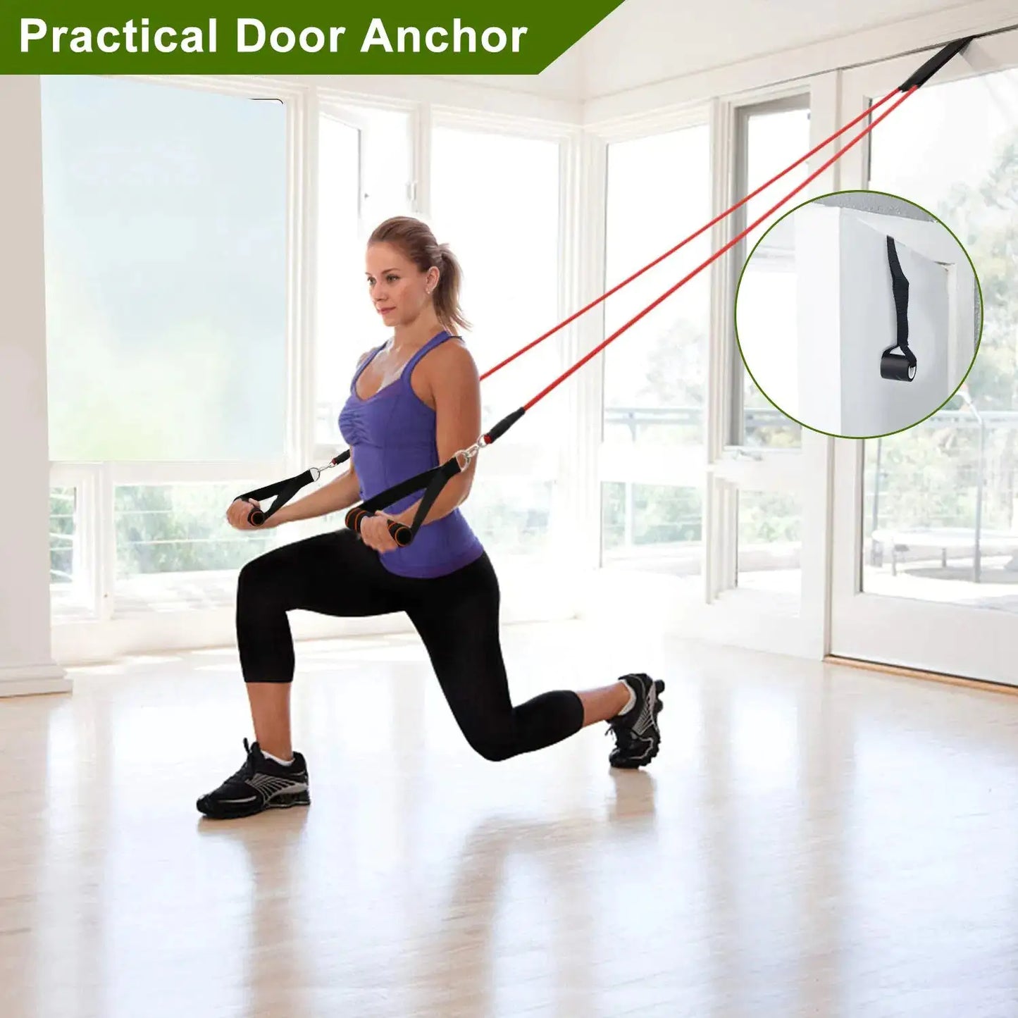 11Pcs Resistance Bands Set
