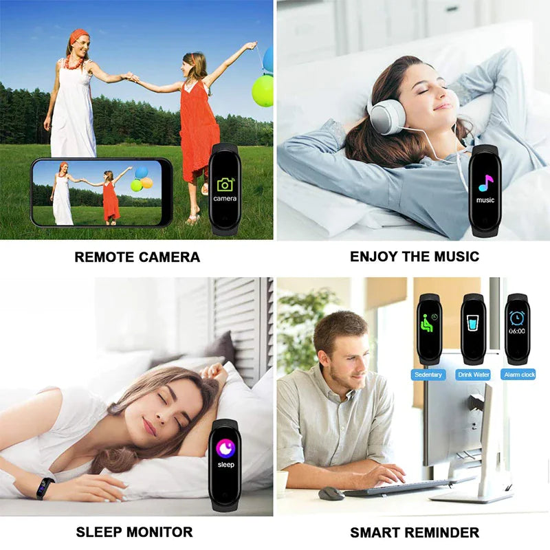 M4 Smart Fitness Tracker