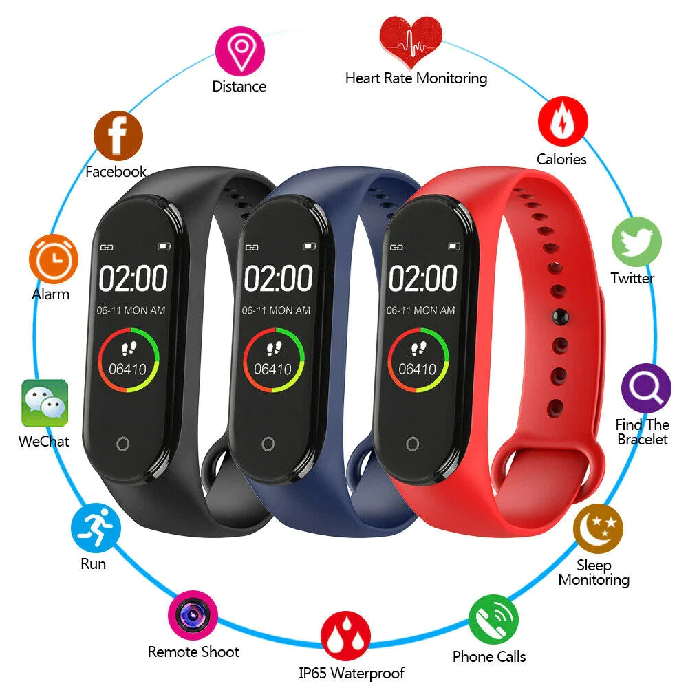 M4 Smart Fitness Tracker