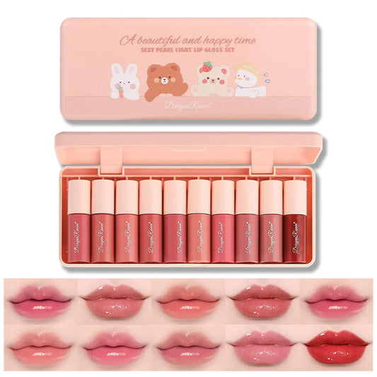 10-Color Velvet Lip Tint Set