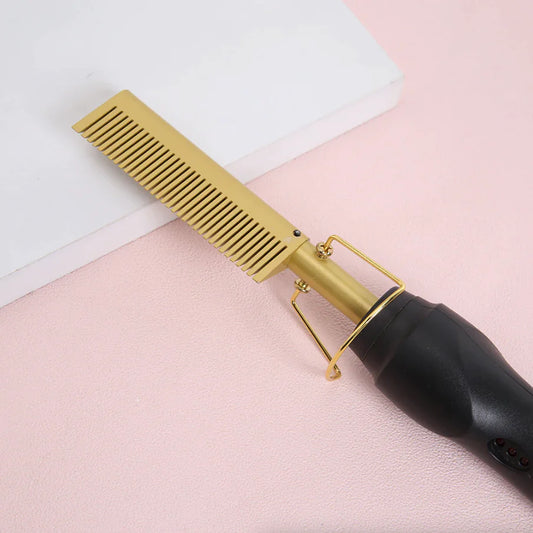 Electric Hair Straightening Comb