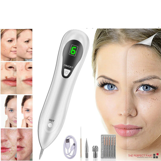 Electric Laser Plasma Pen Removes Moles