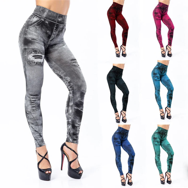 High-Waist Stretch Push-Up Leggings