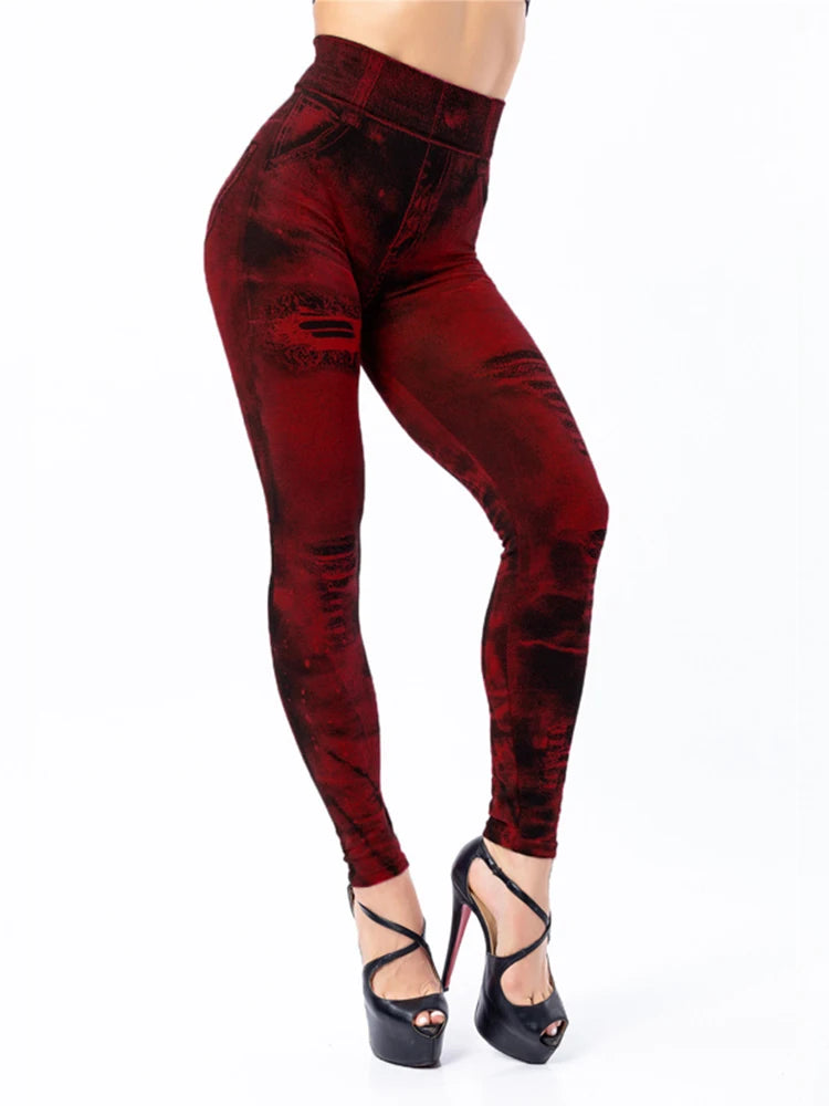 High-Waist Stretch Push-Up Leggings