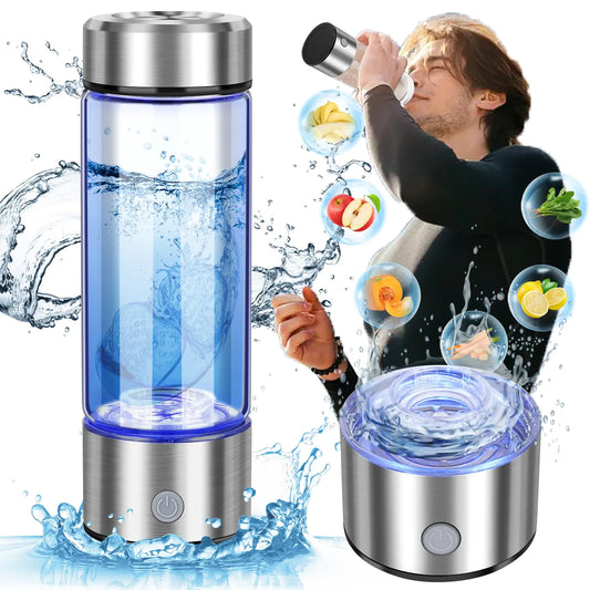 Hydrogen Water Bottle with SPE PEM