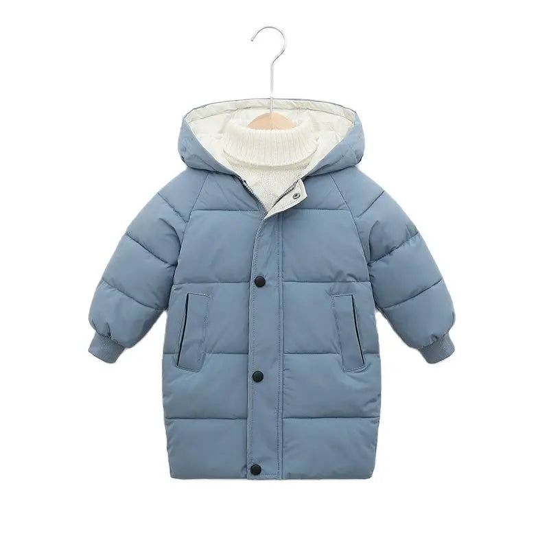 Kids Down Long Winter Coat