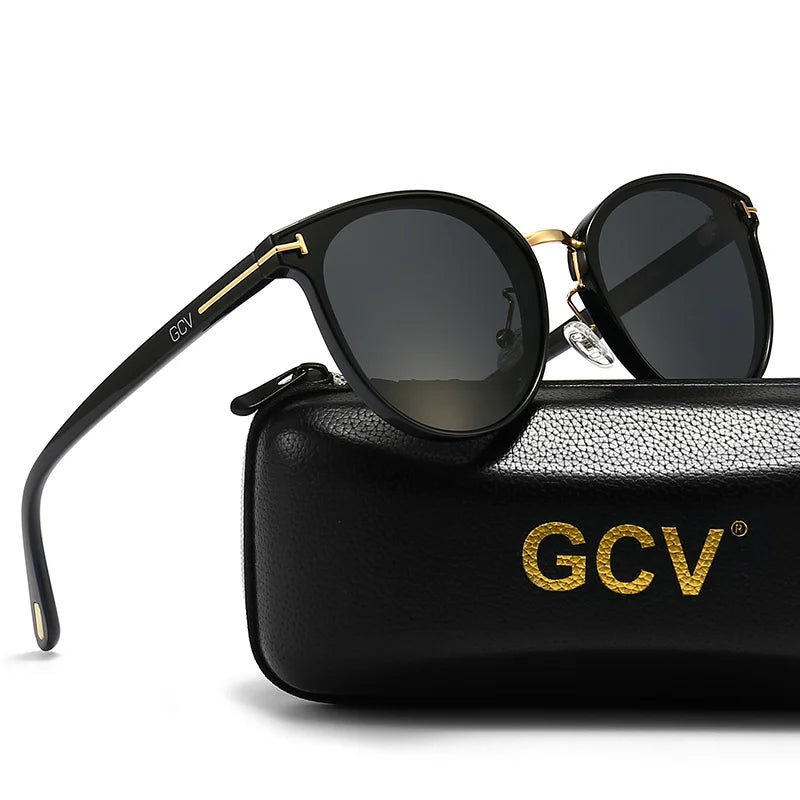 GCV Polarized Cat Eye Sunglasses for Women