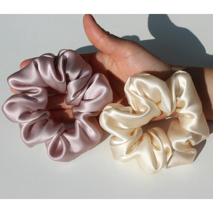 Luxurious Mulberry Silk Hair Scrunchies