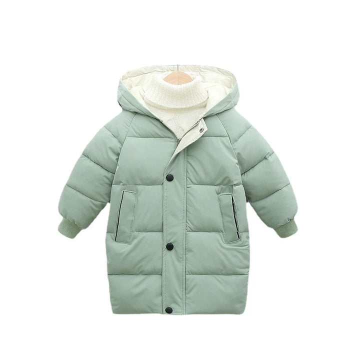 Kids Down Long Winter Coat