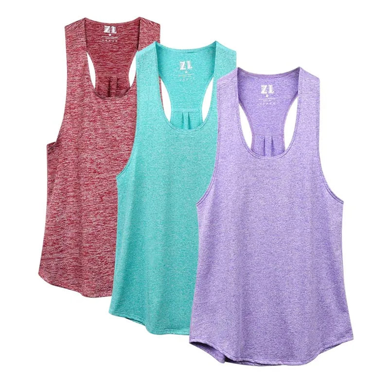 Sleeveless Racerback Workout Tank Tops