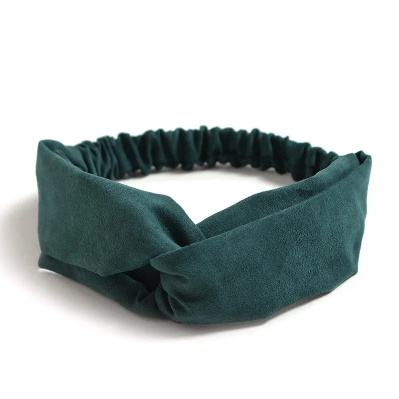 Soft Elastic Knotted Headband