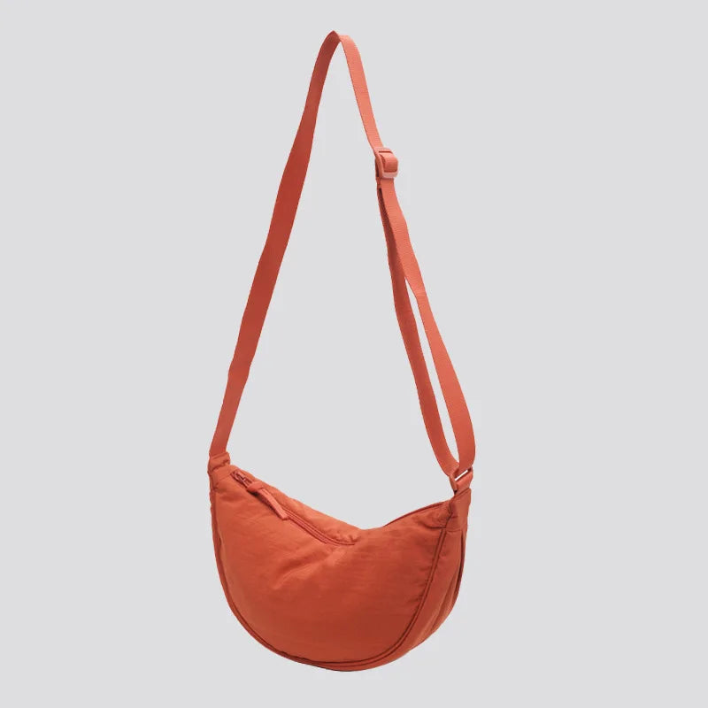 Casual Nylon Hobo Crossbody Bag