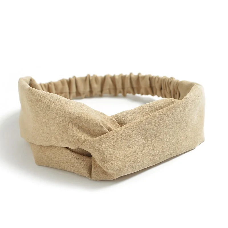 Soft Elastic Knotted Headband