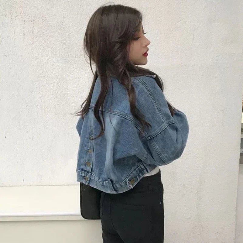 Cropped Denim Jacket