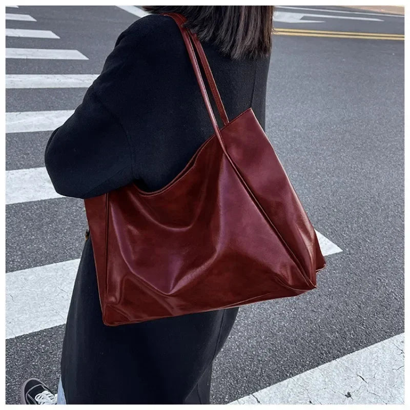 Fashion PU Leather Women Tote Bag