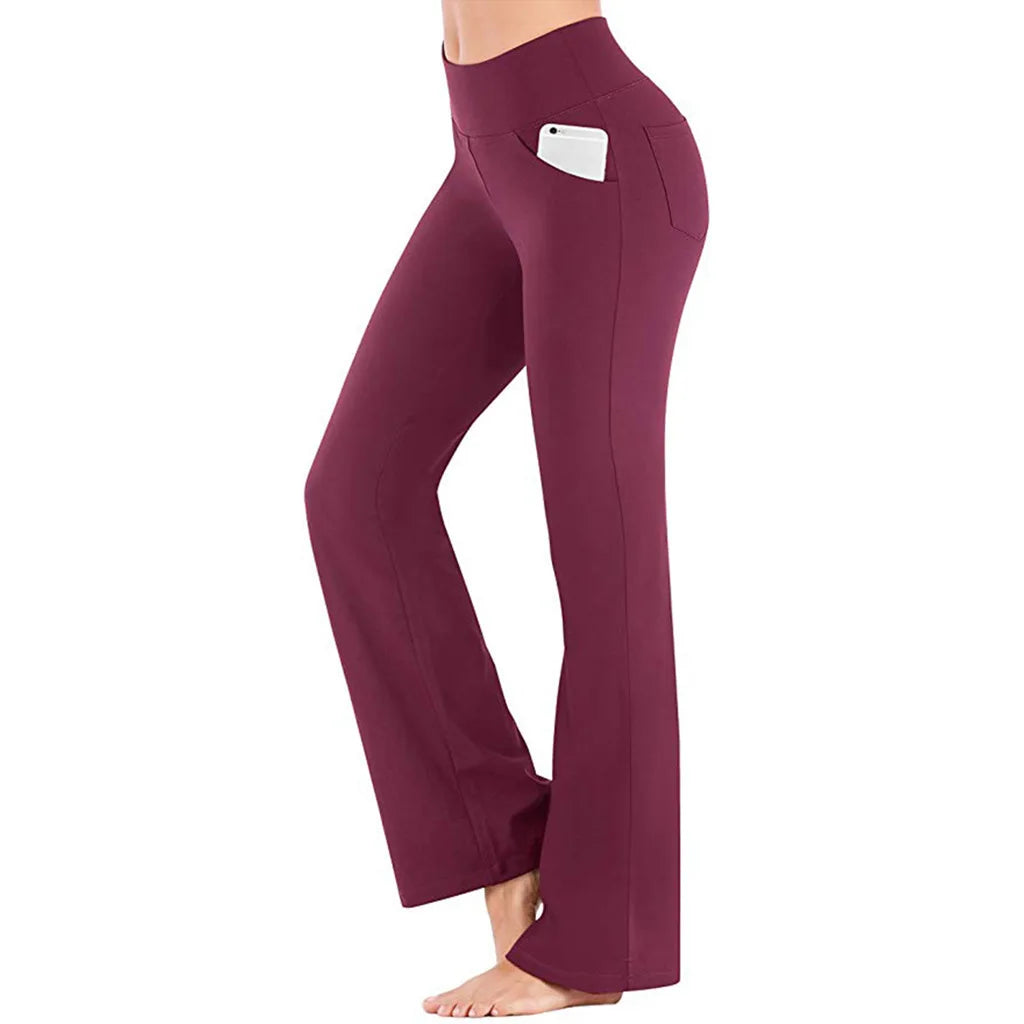 Elegant High-Waist Palazzo Pants