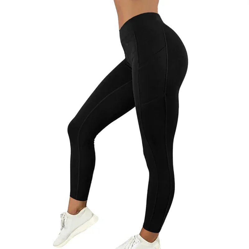 Stretchy Pocketed Gym Leggings