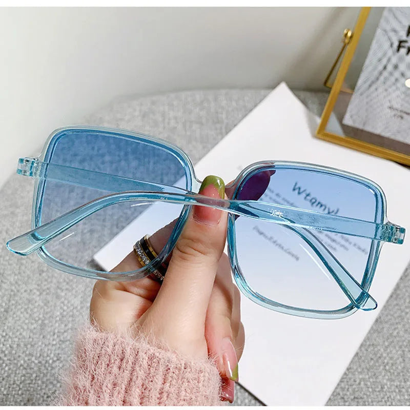 Oversized Rectangle Sunglasses