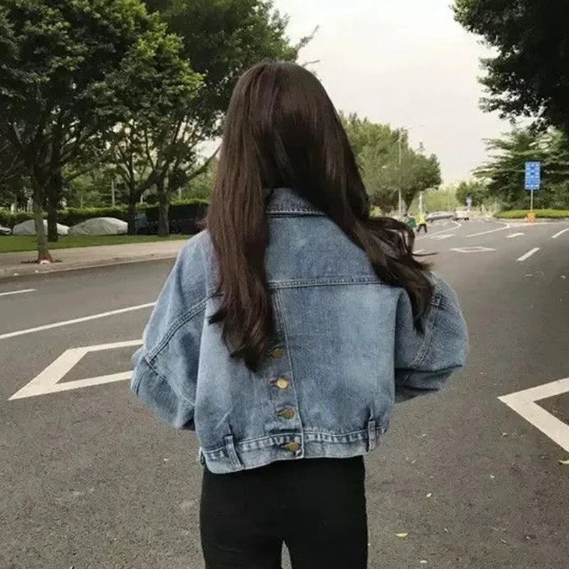 Cropped Denim Jacket