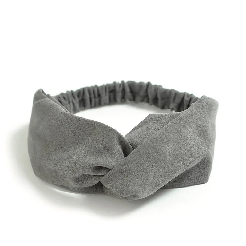 Soft Elastic Knotted Headband