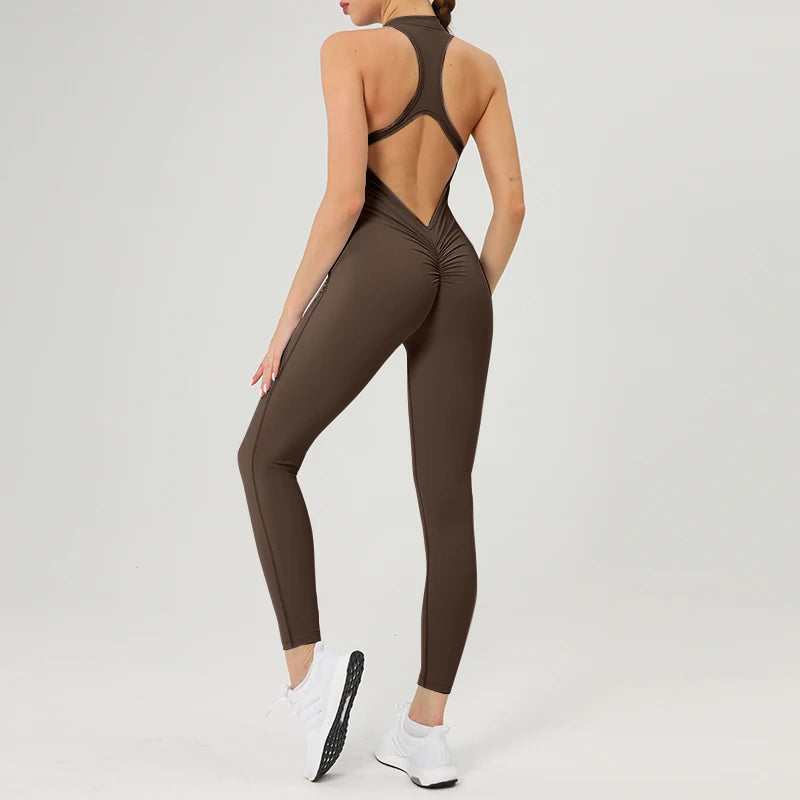 Scrunch Gym Jumpsuit