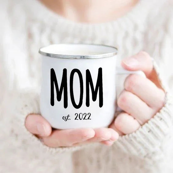 Best Mom Ever Enamel Mug