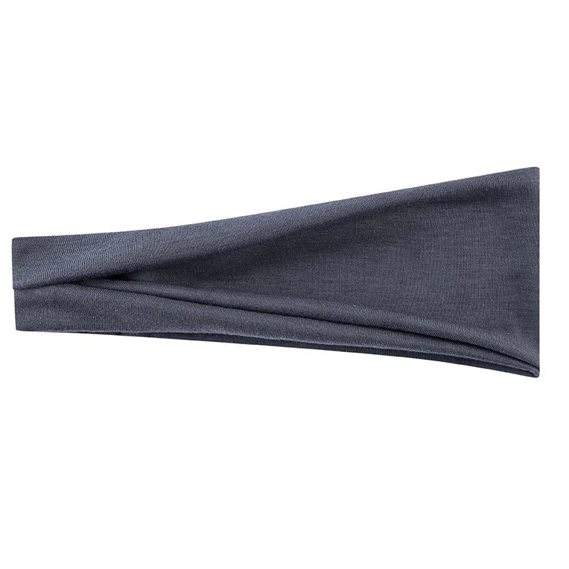 Solid Color Elastic Headband