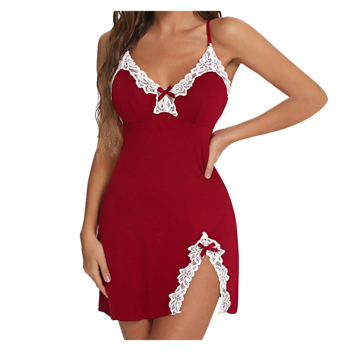 Women’s Lace Satin Nightdress