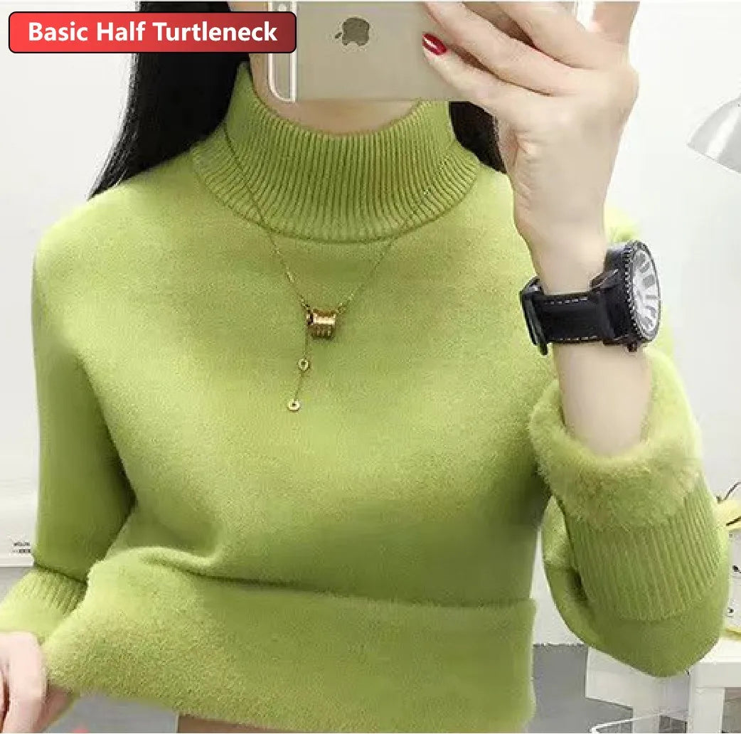 Elegant Turtleneck Winter Sweater