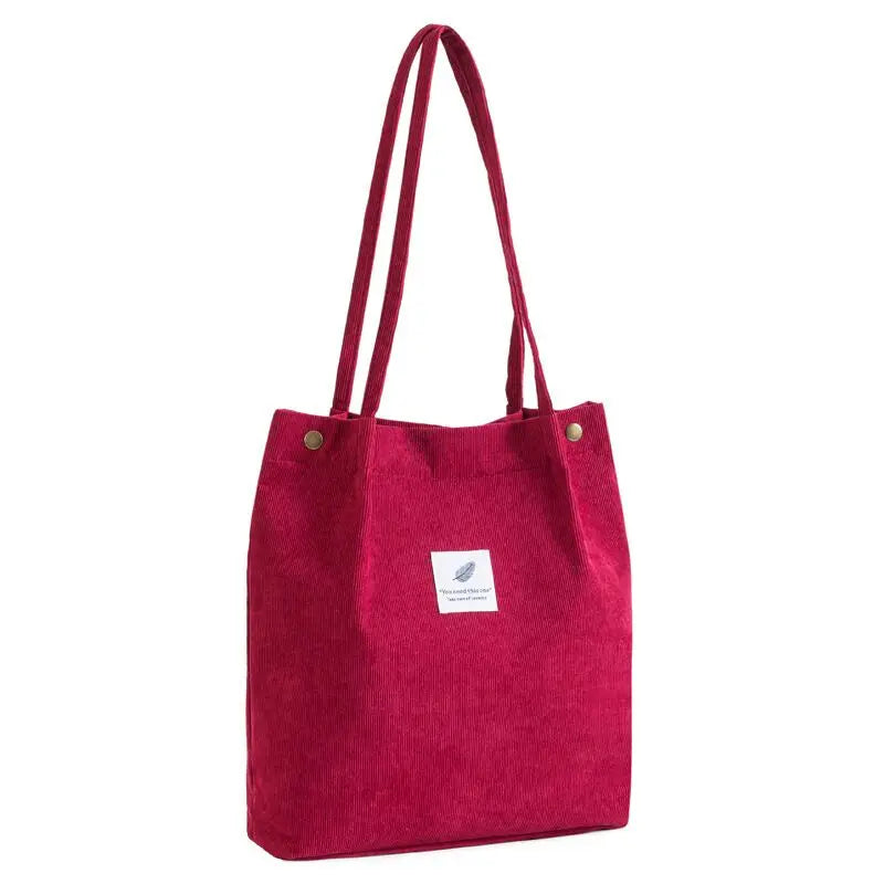 Corduroy Tote Bag