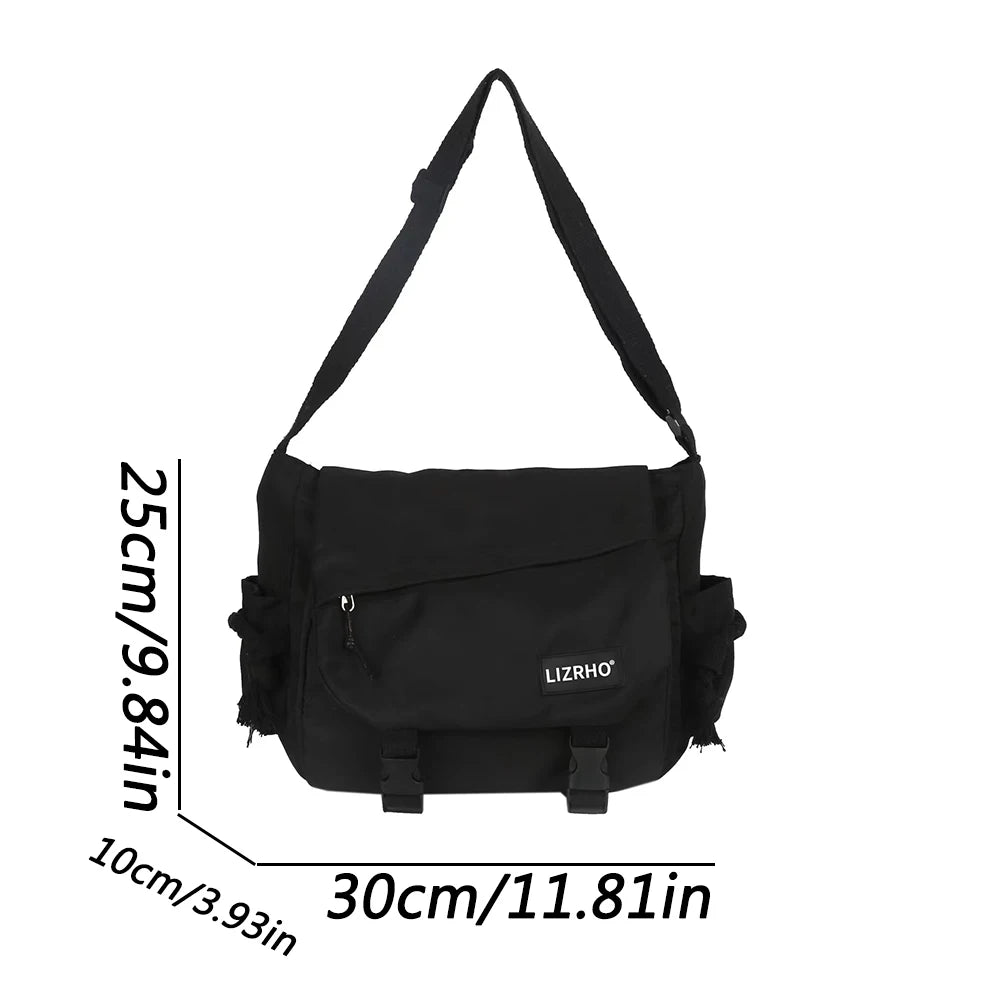 Large Capacity Nylon Shoulder Crossbody Bag