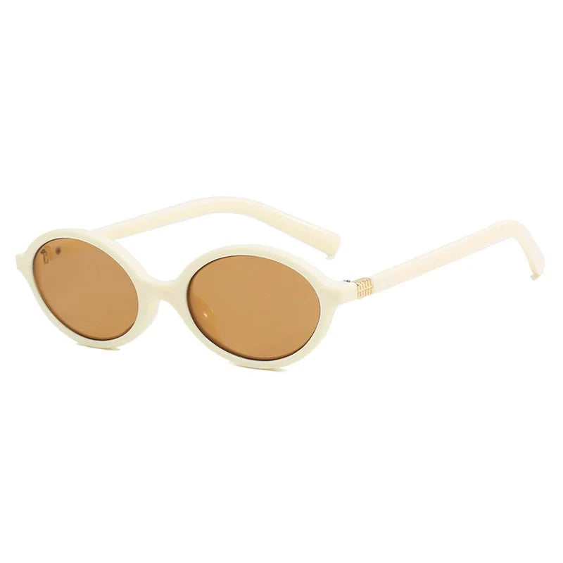 Oval Luxury Brand Sunglasses