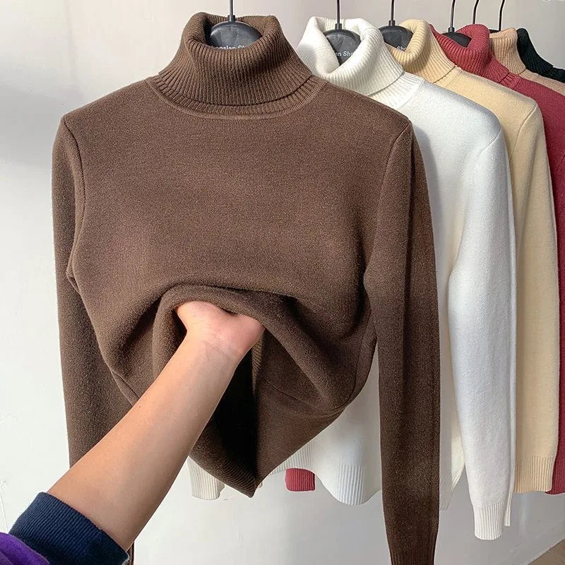 Elegant Turtleneck Winter Sweater