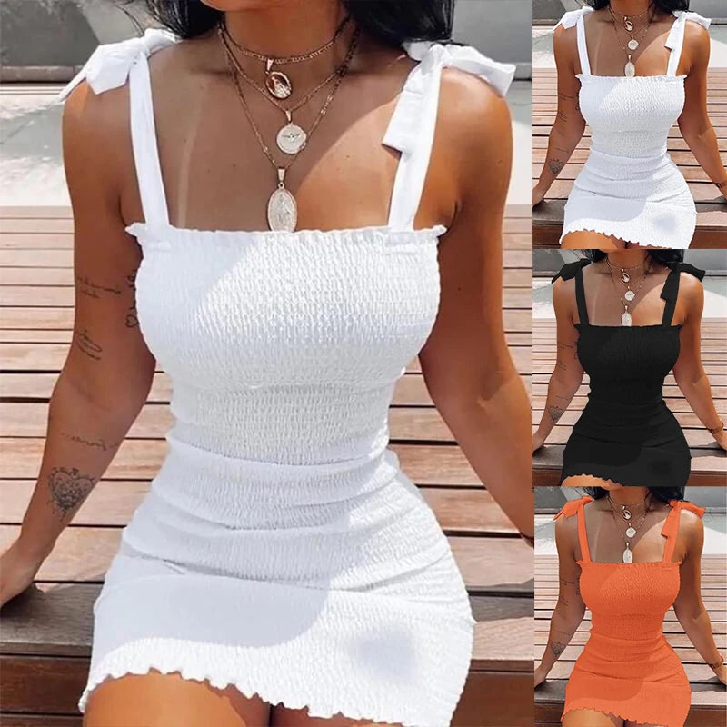 Trendy White Off-Shoulder Mini Dress