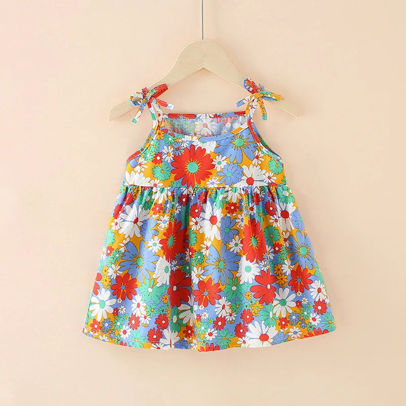 Summer Cute Girls Sleeveless Dress