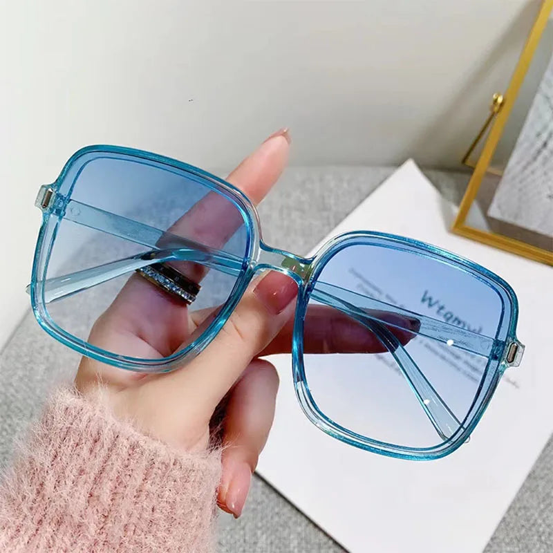 Oversized Rectangle Sunglasses