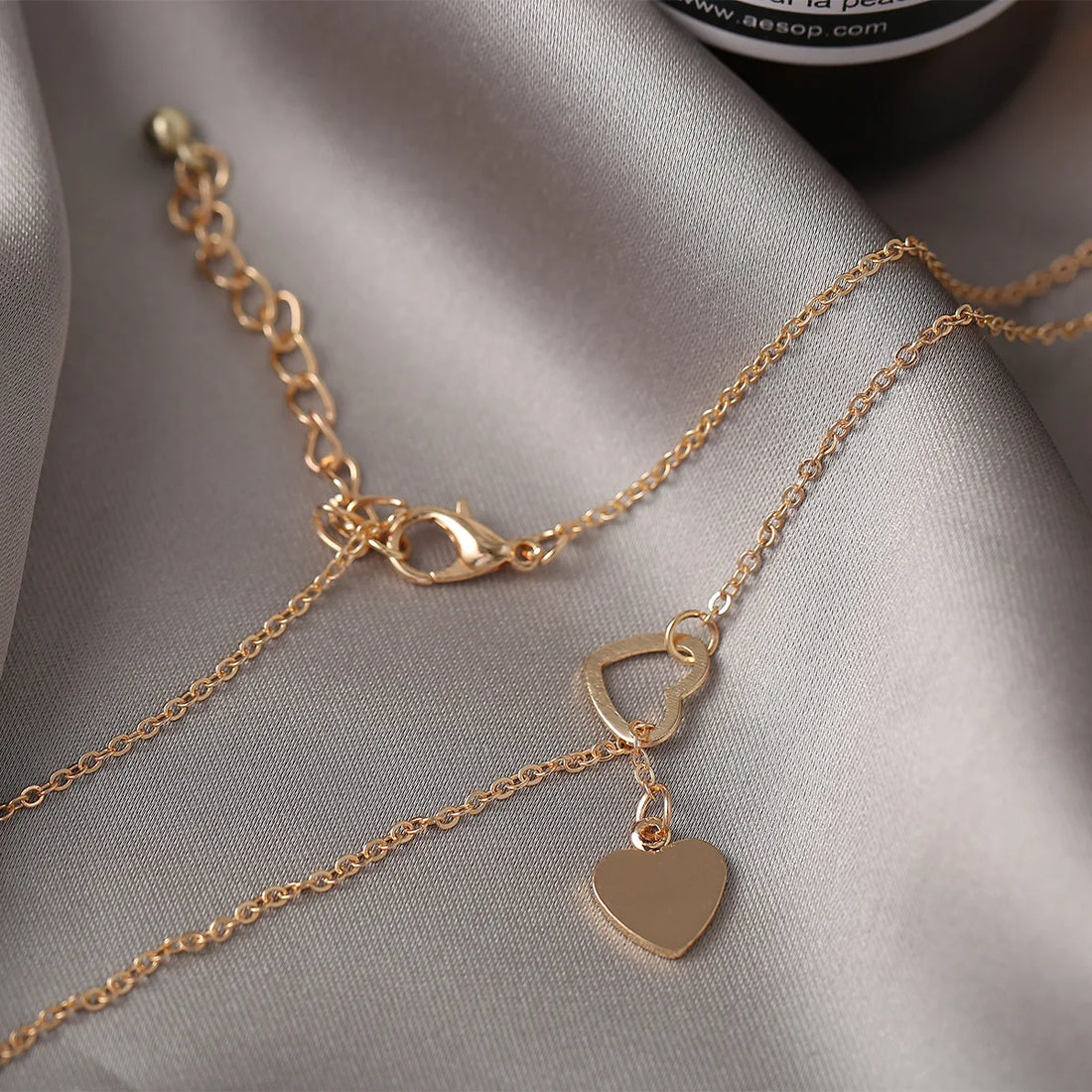 Heart-Shaped Clavicle Chain