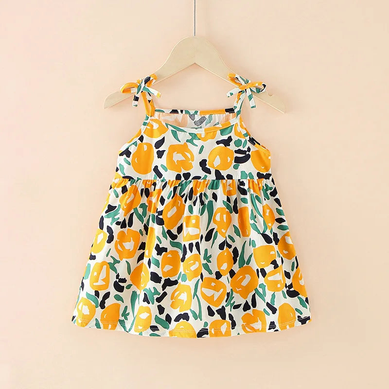 Summer Cute Girls Sleeveless Dress